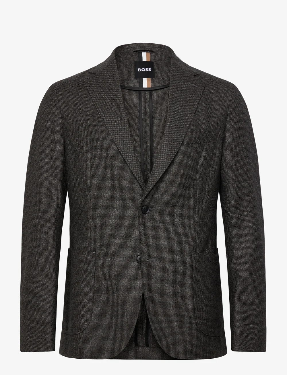 BOSS - C-Hanry-252 - single breasted blazers - dark brown - 0