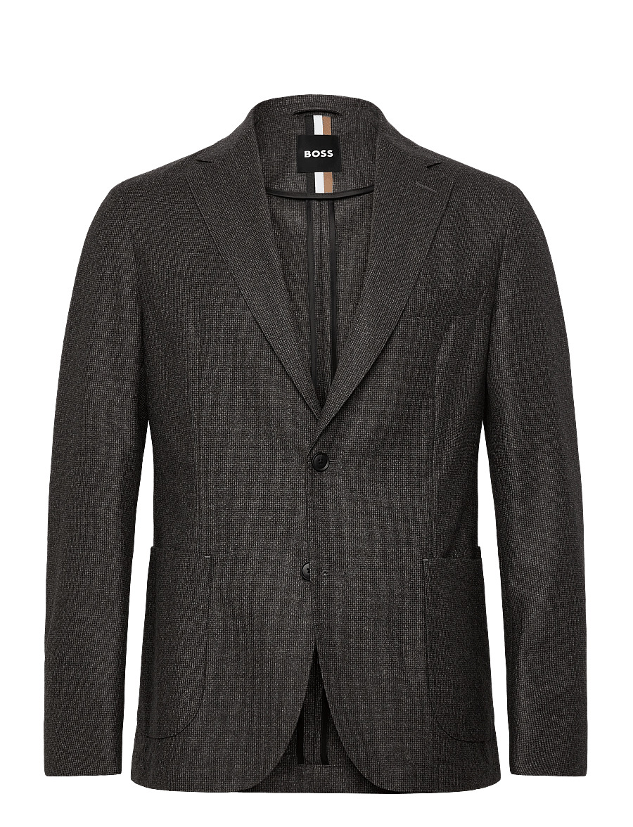 BOSS - C-Hanry-252 - single breasted blazers - dark brown - 1