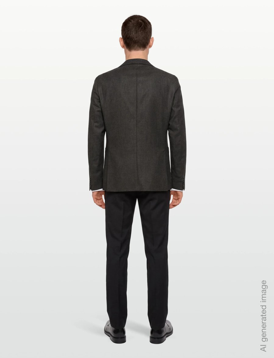 BOSS - C-Hanry-252 - single breasted blazers - dark brown - 4