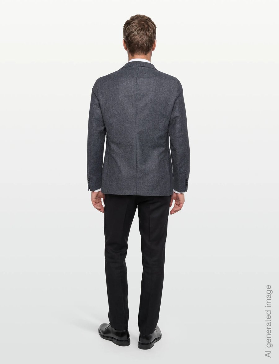 BOSS - C-Hanry-252 - enkeltradede blazere - open blue - 4