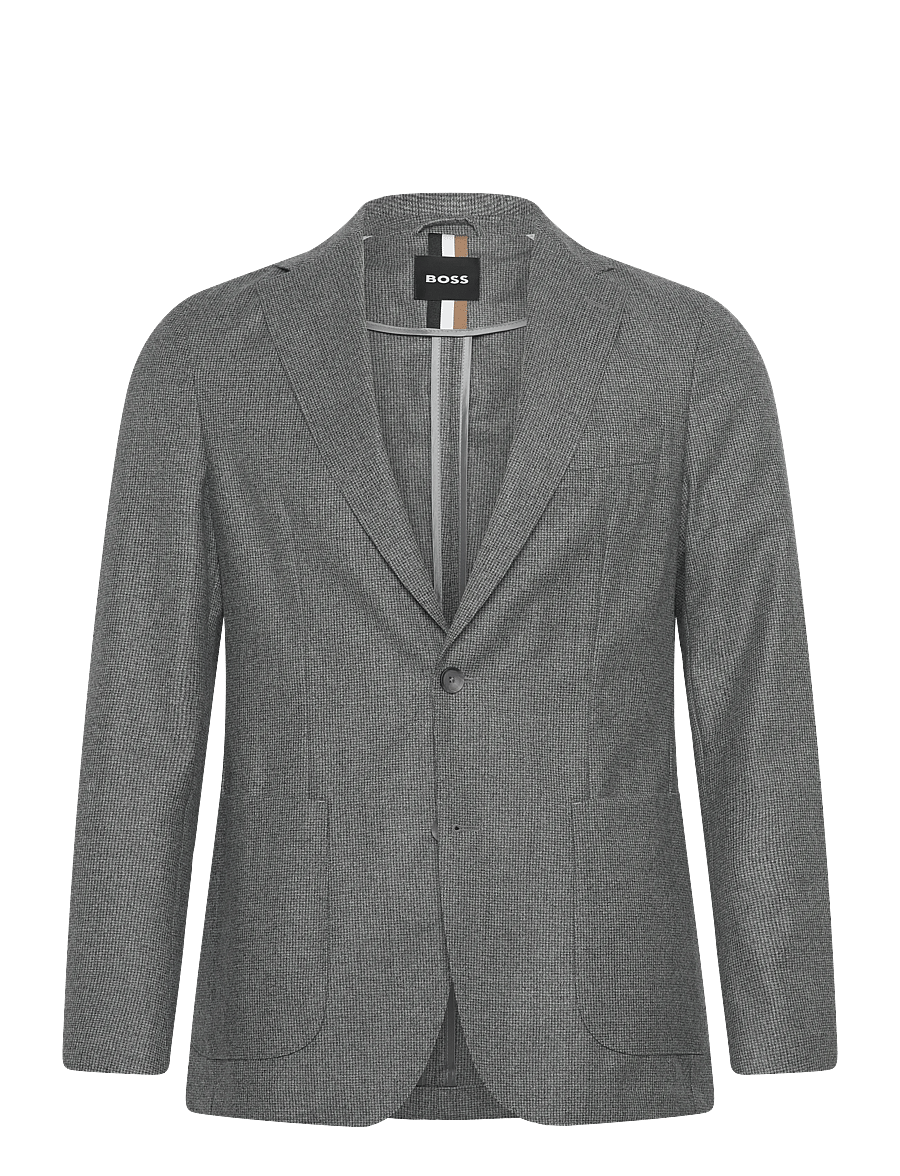 BOSS - C-Hanry-252 - single breasted blazers - silver - 0