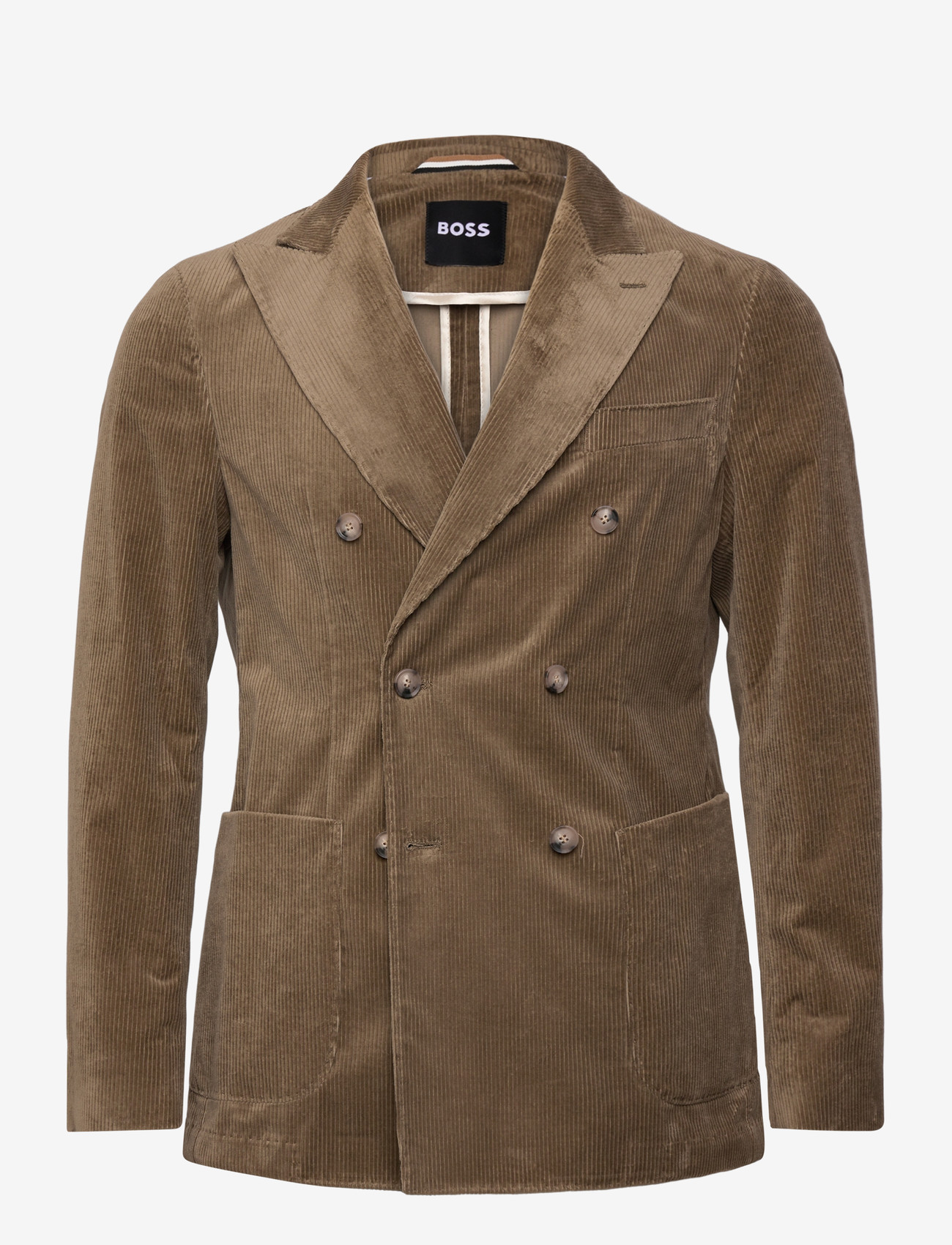 BOSS - C-Hanry-DB-Pk-254 - dobbeltradede blazere - open brown - 0