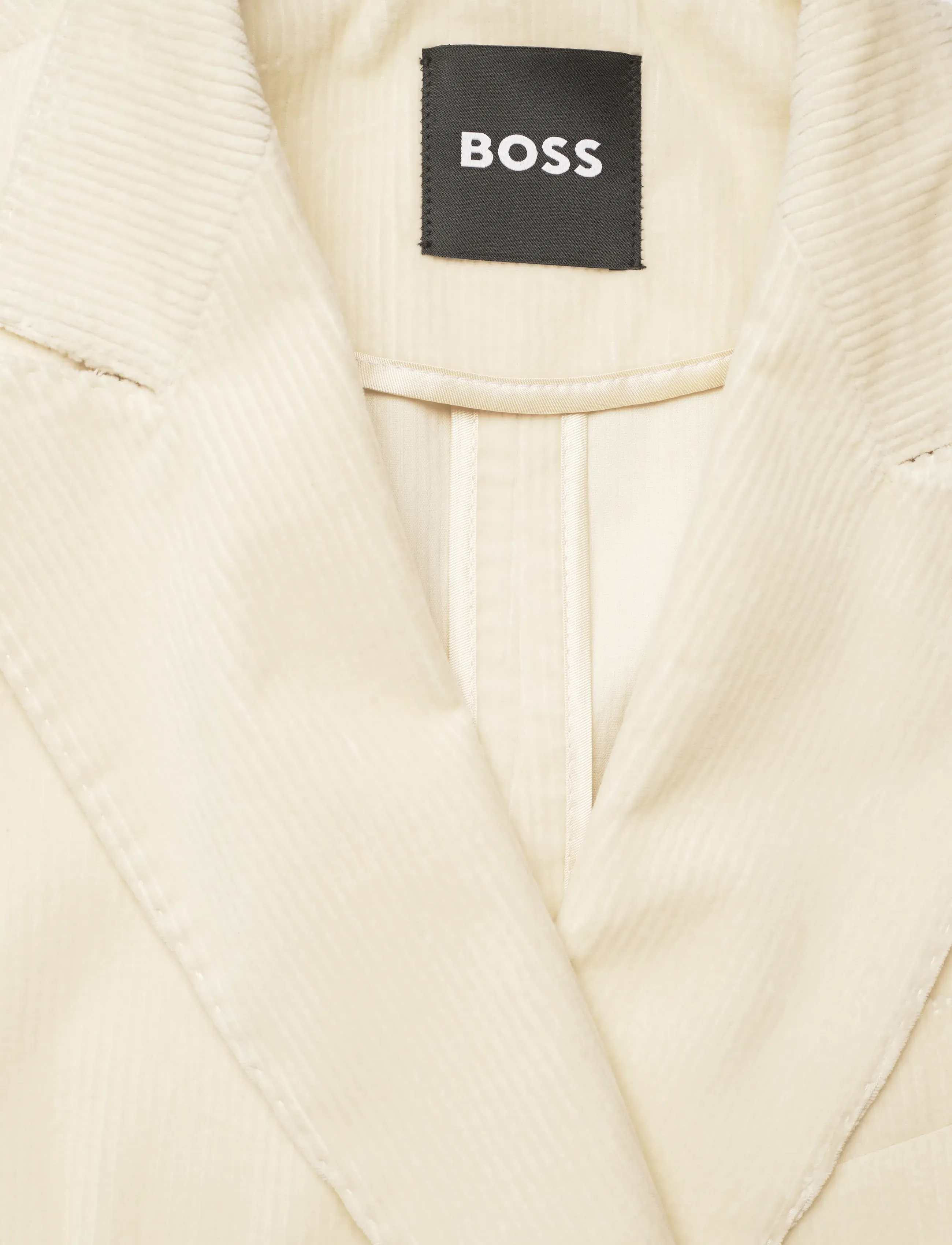 BOSS - C-Hanry-DB-Pk-254 - kahehe rinnatisega pintsakud - open white - 2