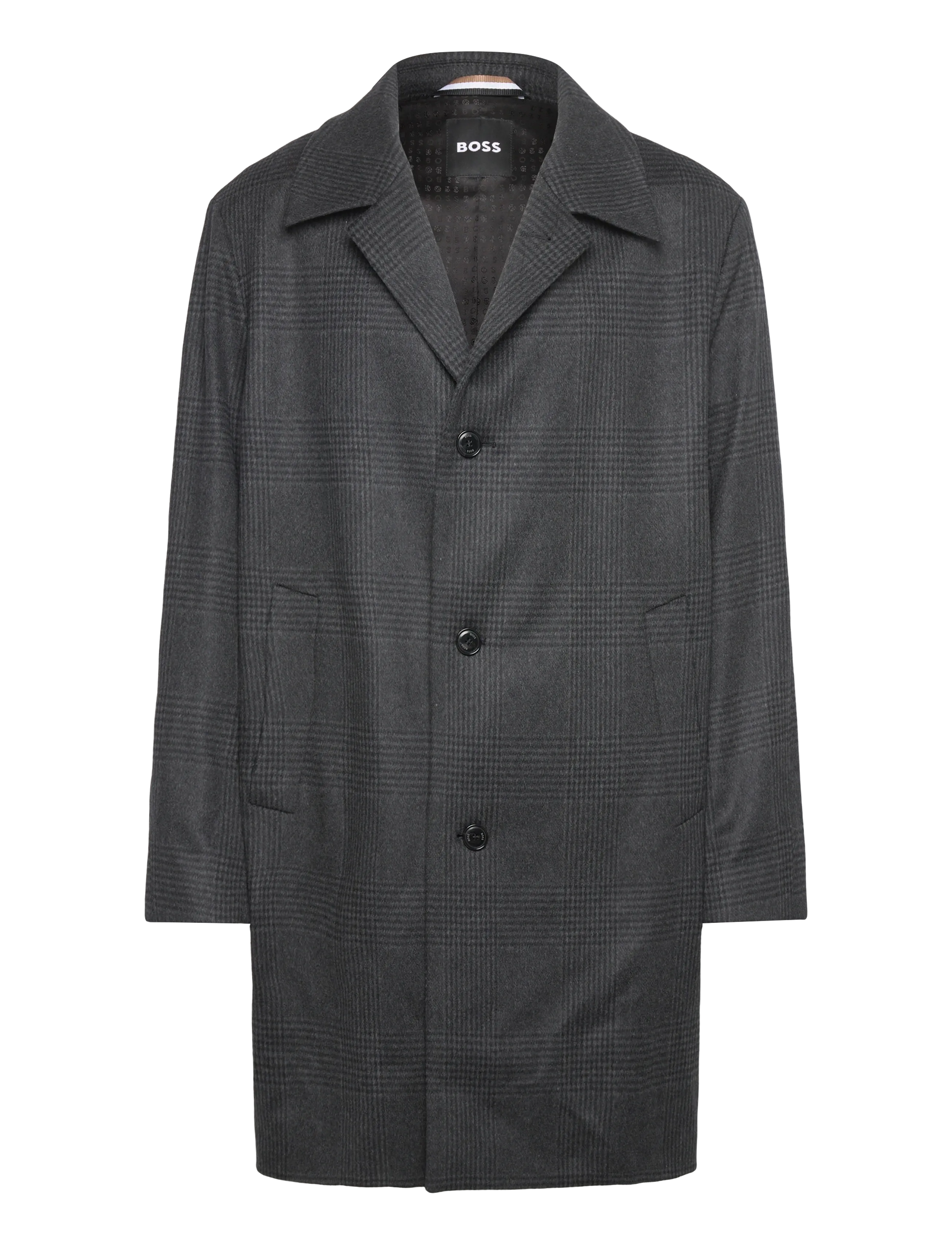 BOSS H-Clark-254 - Villased mantlid - BLACK / black