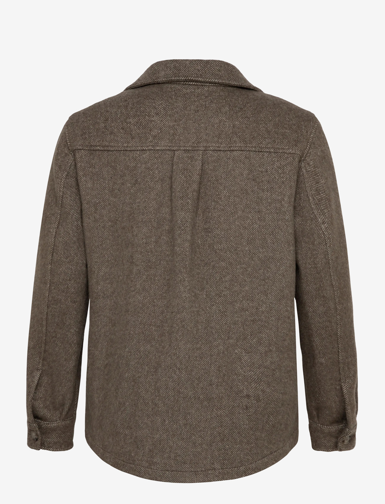 BOSS - C-Carper-OS-253F - wolljacken - open brown - 1