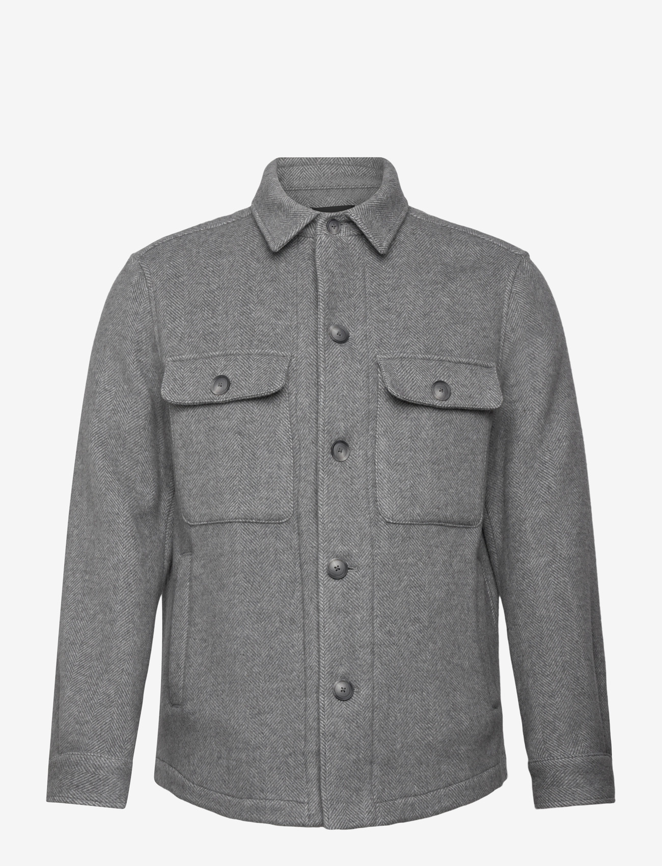 BOSS - C-Carper-OS-253F - uldjakker - silver - 0