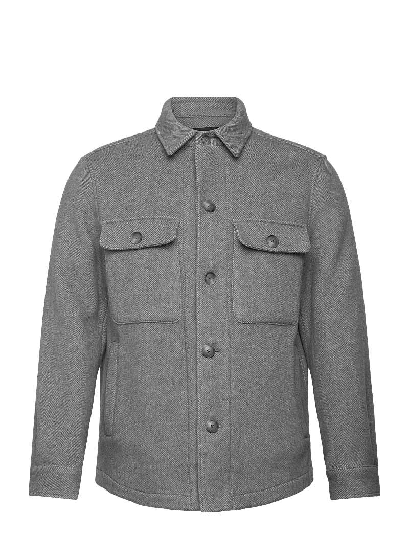 BOSS - C-Carper-OS-253F - uldjakker - silver - 0