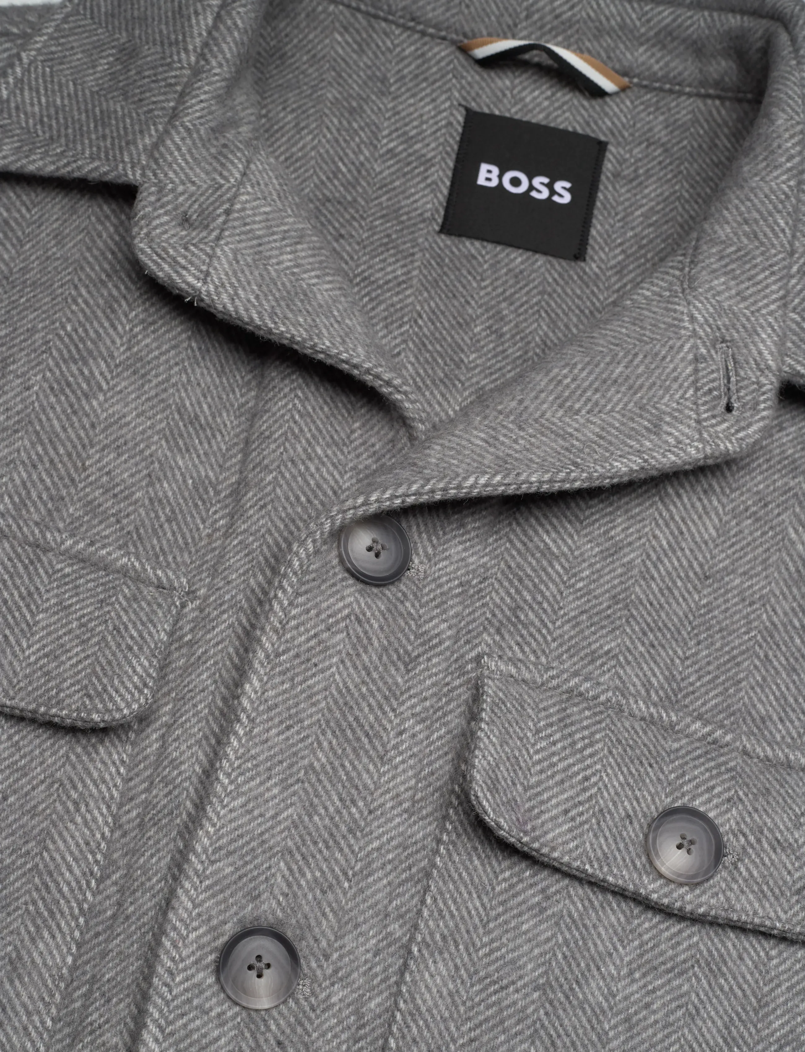BOSS - C-Carper-OS-253F - wool jackets - silver - 2