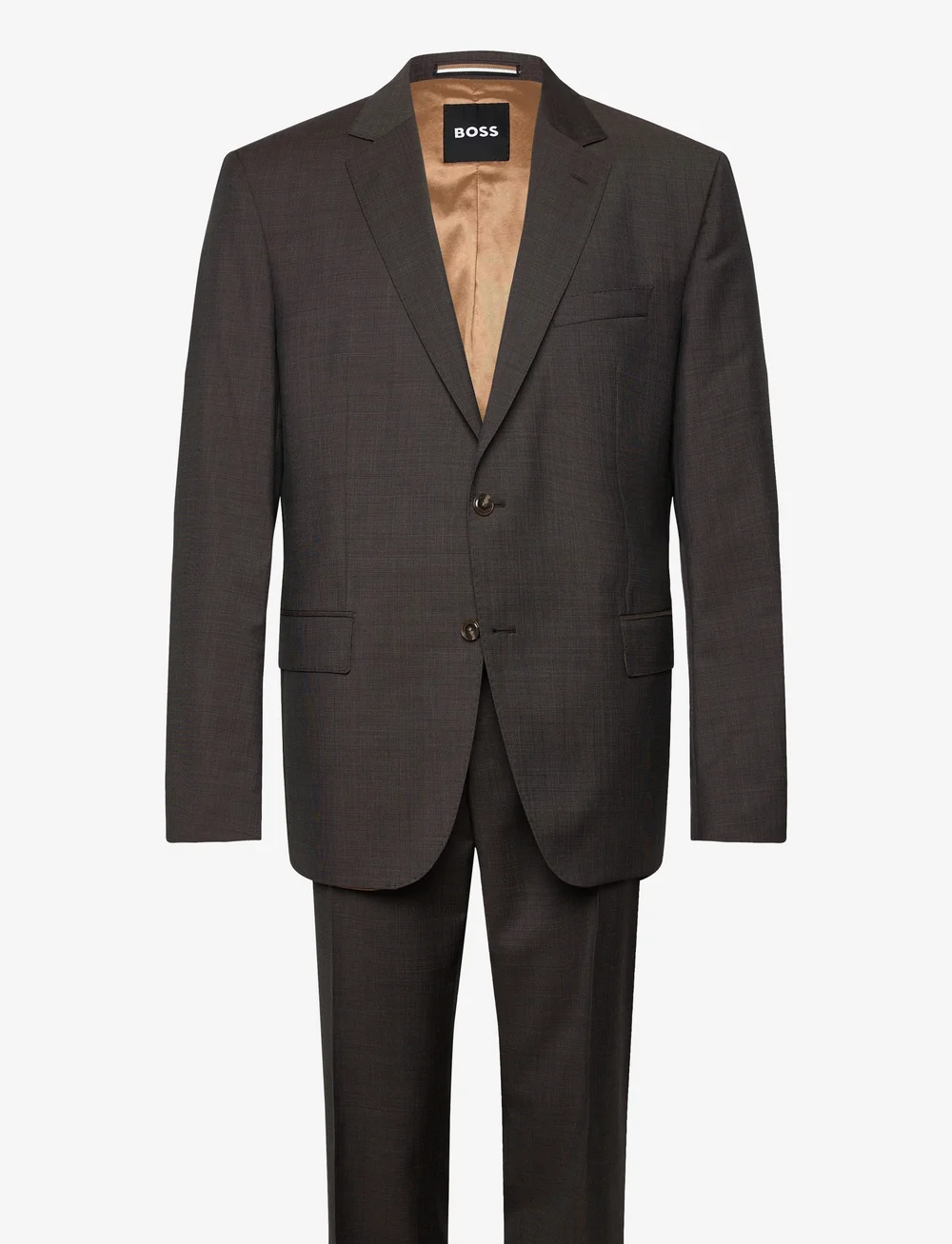 BOSS - H-Huge-2Pcs-253 - anzüge - dark brown - 0