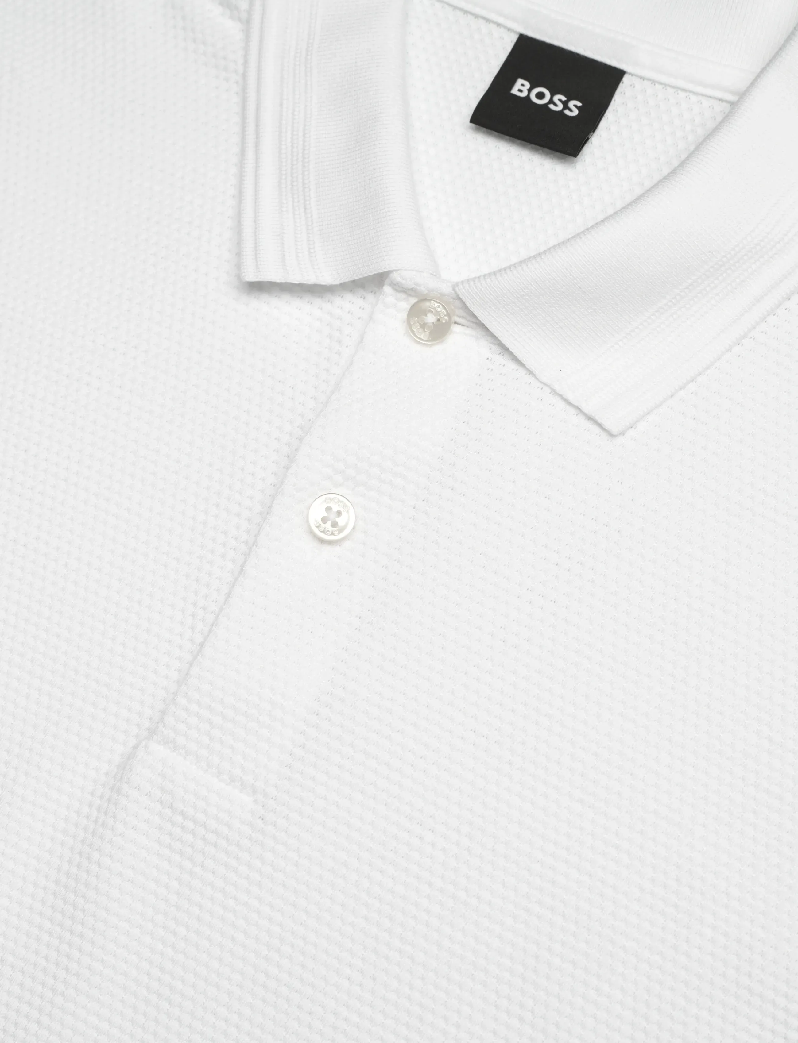 BOSS - Parlay 240 - polo krekli ar īsām piedurknēm - white - 2