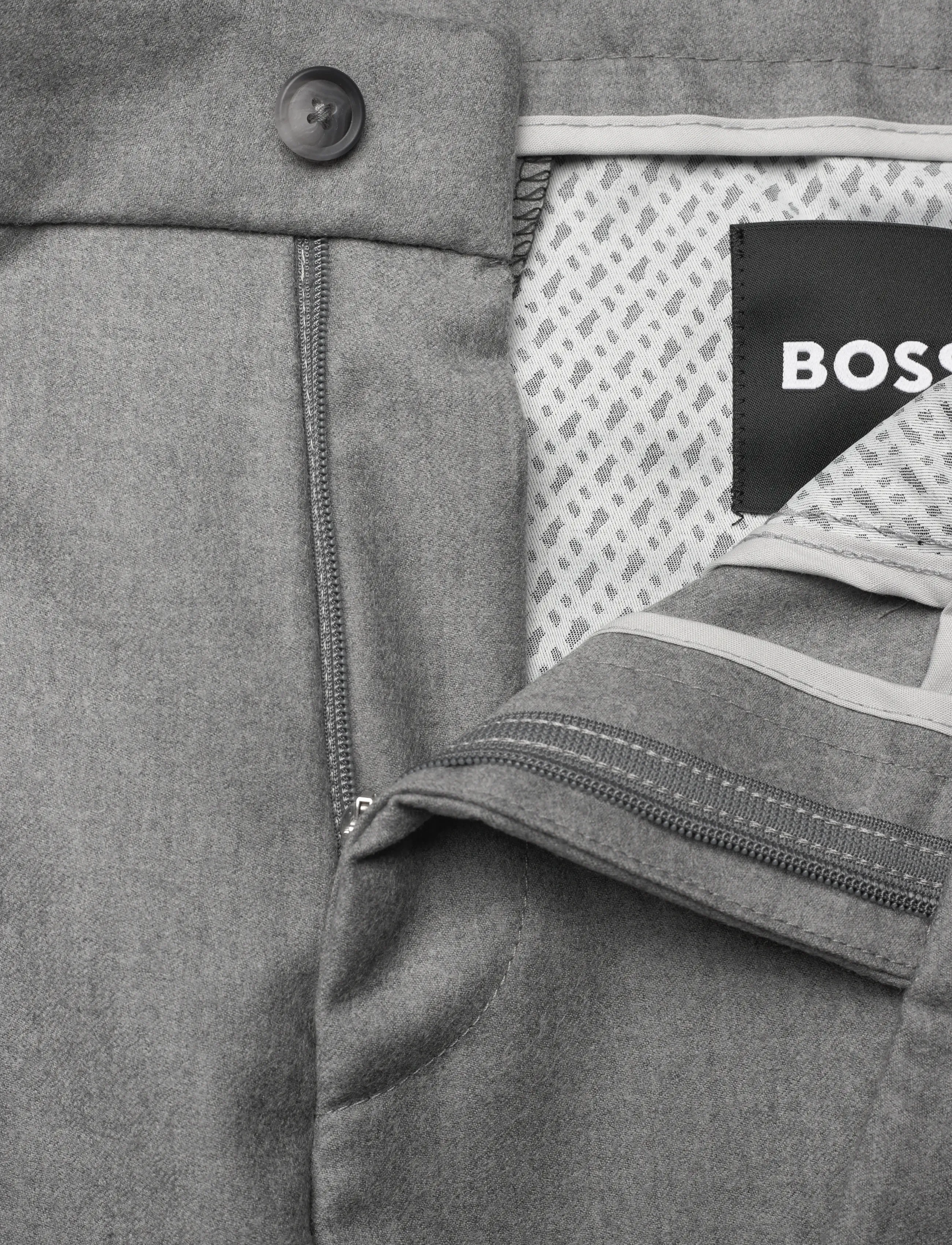 BOSS - C-Perino-PL-DTL-254 - anzugshosen - silver - 3