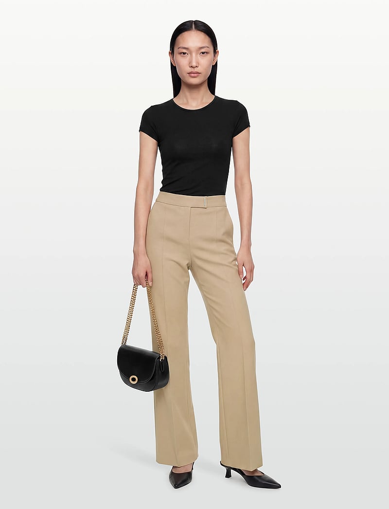 BOSS - Talia4 - lietišķā stila bikses - light beige - 0