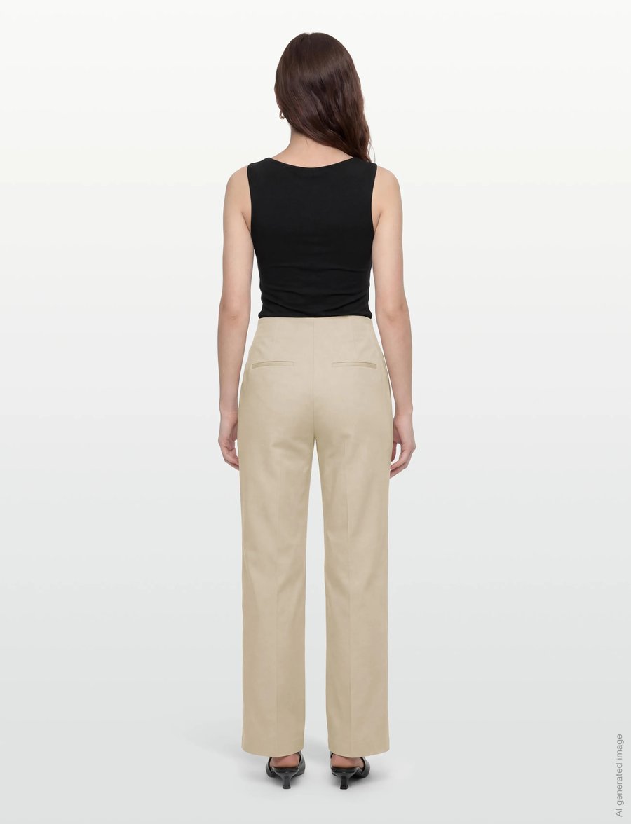 BOSS - Tulotta - culotte kelnės - light beige - 4