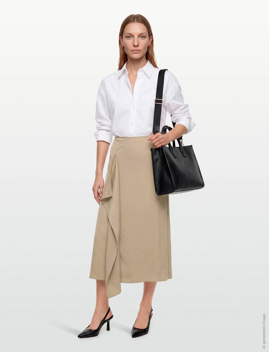 BOSS - Vemuth - wickelröcke - light beige - 0