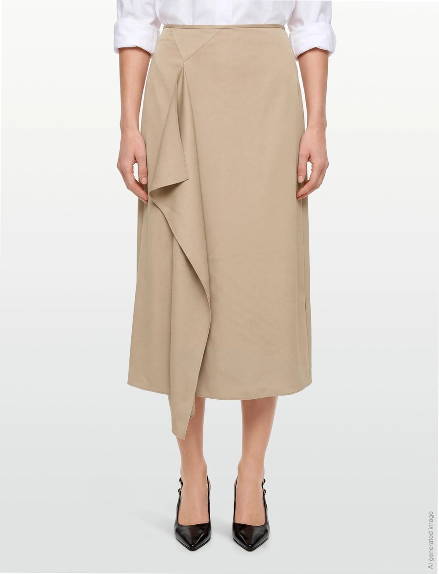 BOSS - Vemuth - wickelröcke - light beige - 3