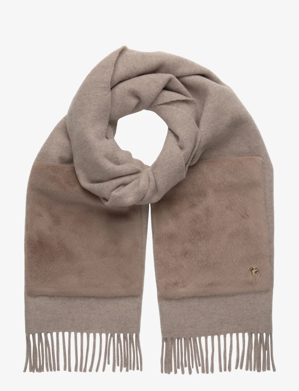 BOSS - Grayce_35*200 - halstørklæder - open brown - 0