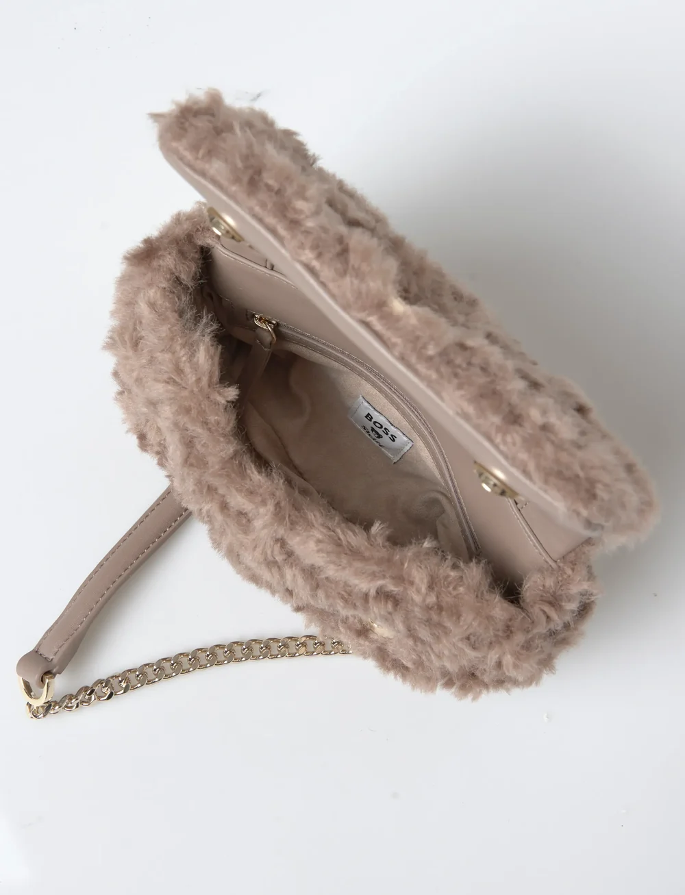 BOSS - B_ICON S Sh. Bag FUR - særlige begivenheder - open brown - 4