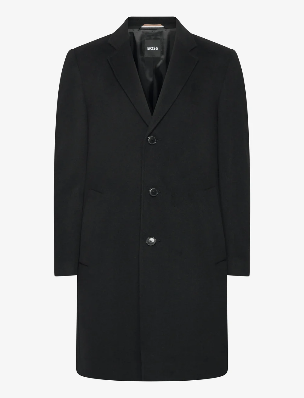 BOSS - H-Hyde-C-254 - wollmäntel - black - 0