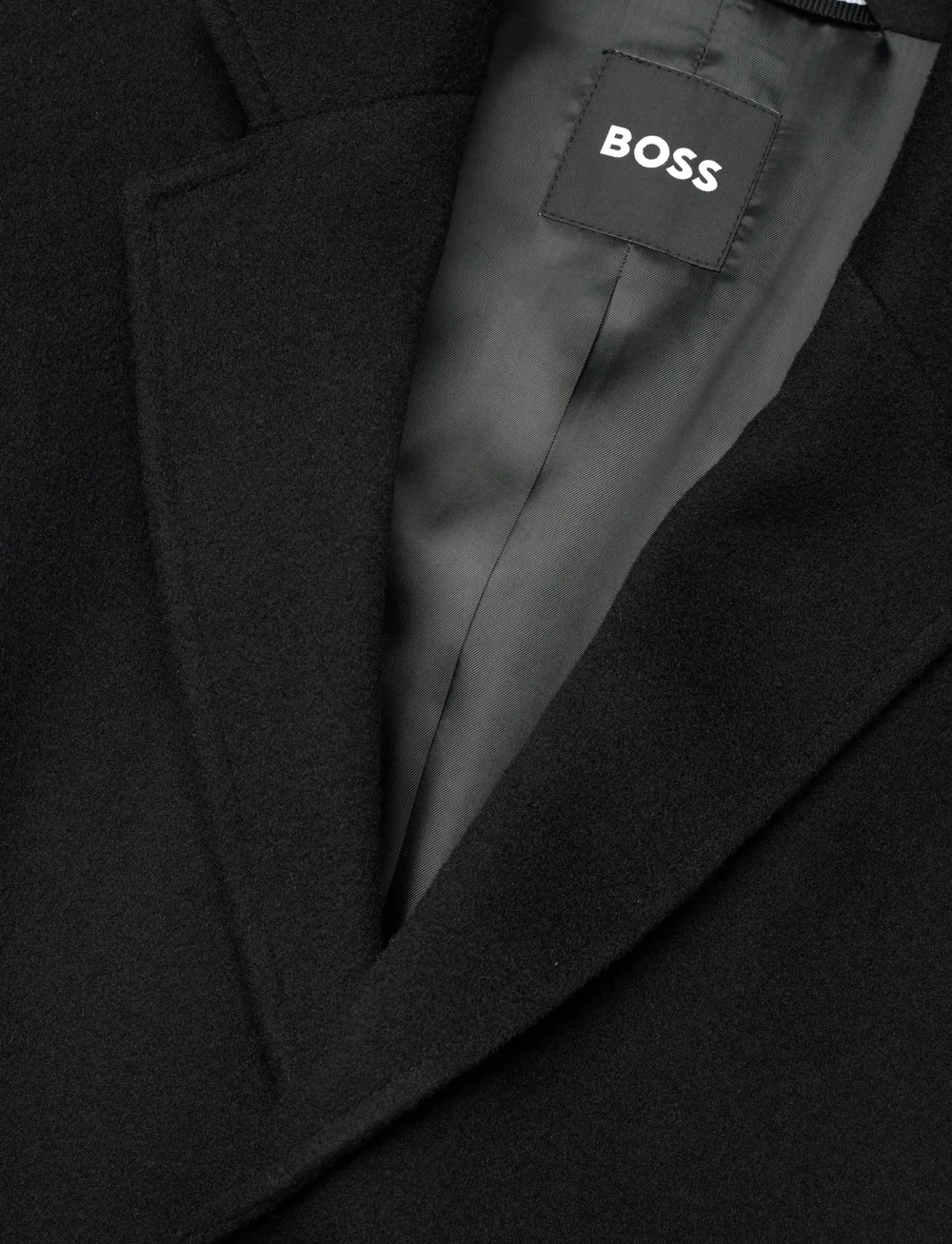 BOSS - H-Hyde-C-254 - wollmäntel - black - 2