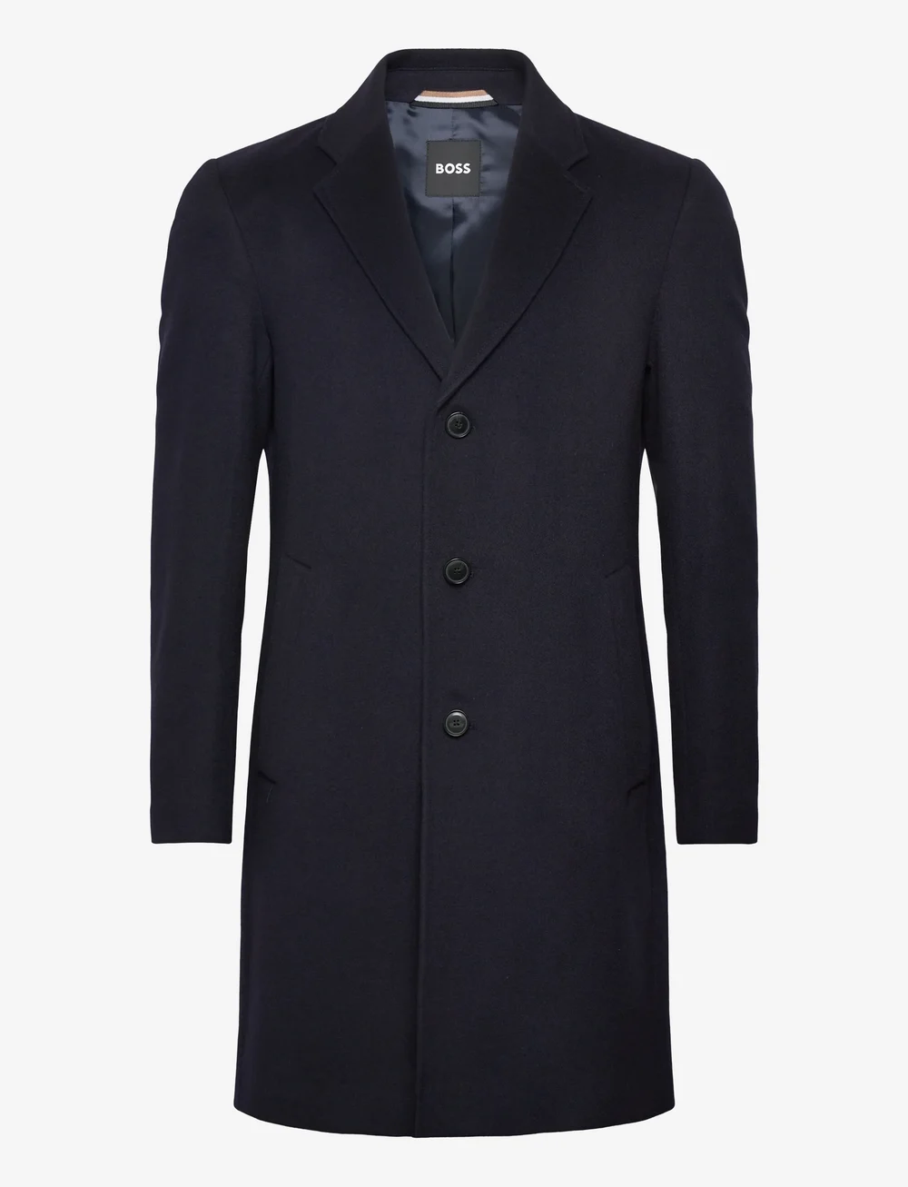 BOSS - H-Hyde-C-254 - wollmäntel - dark blue - 0