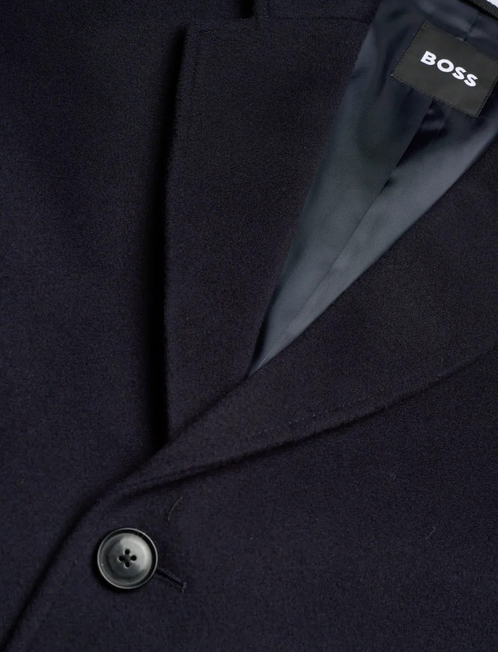 BOSS - H-Hyde-C-254 - wollmäntel - dark blue - 2