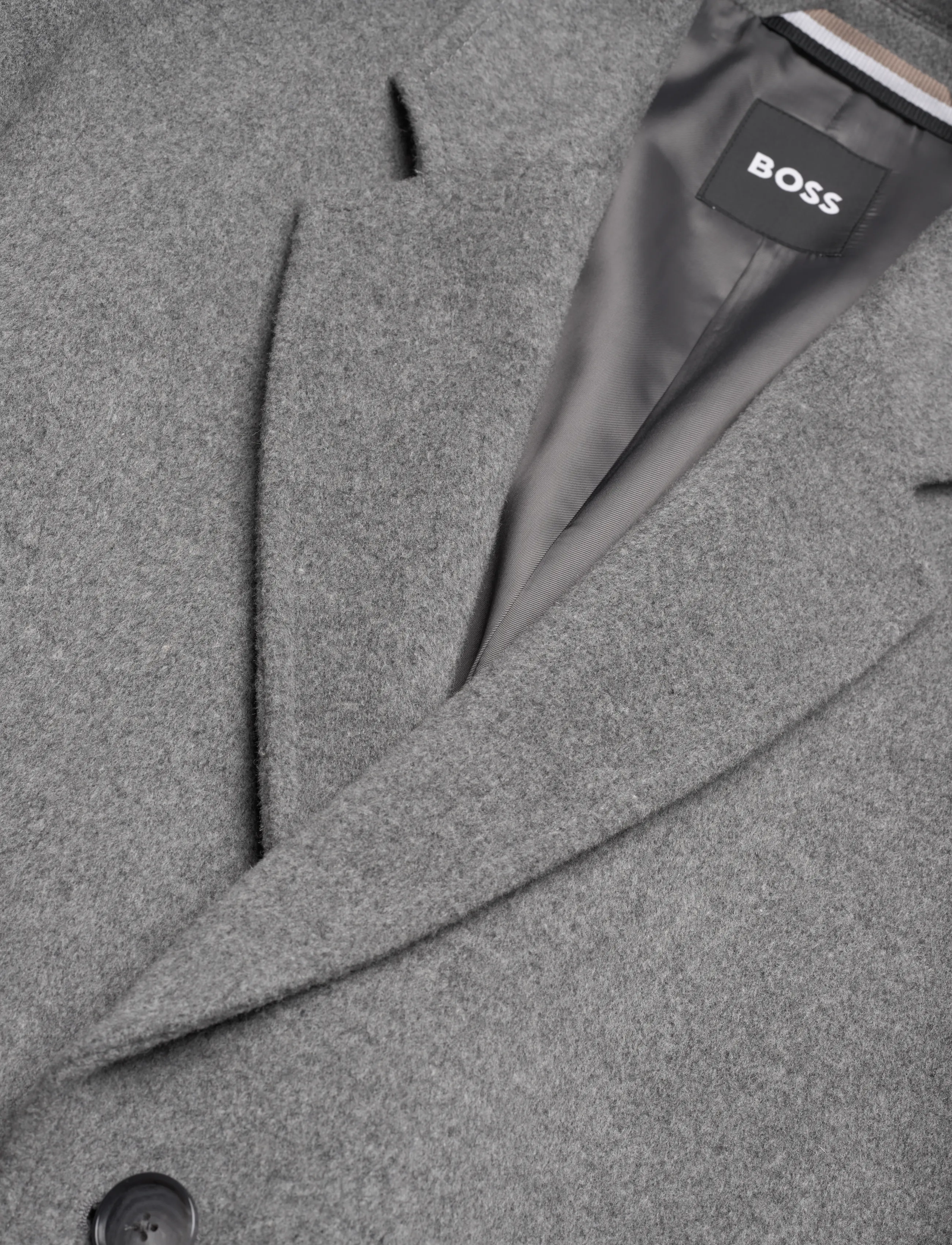 BOSS - H-Hyde-C-254 - pitkät takit - medium grey - 2