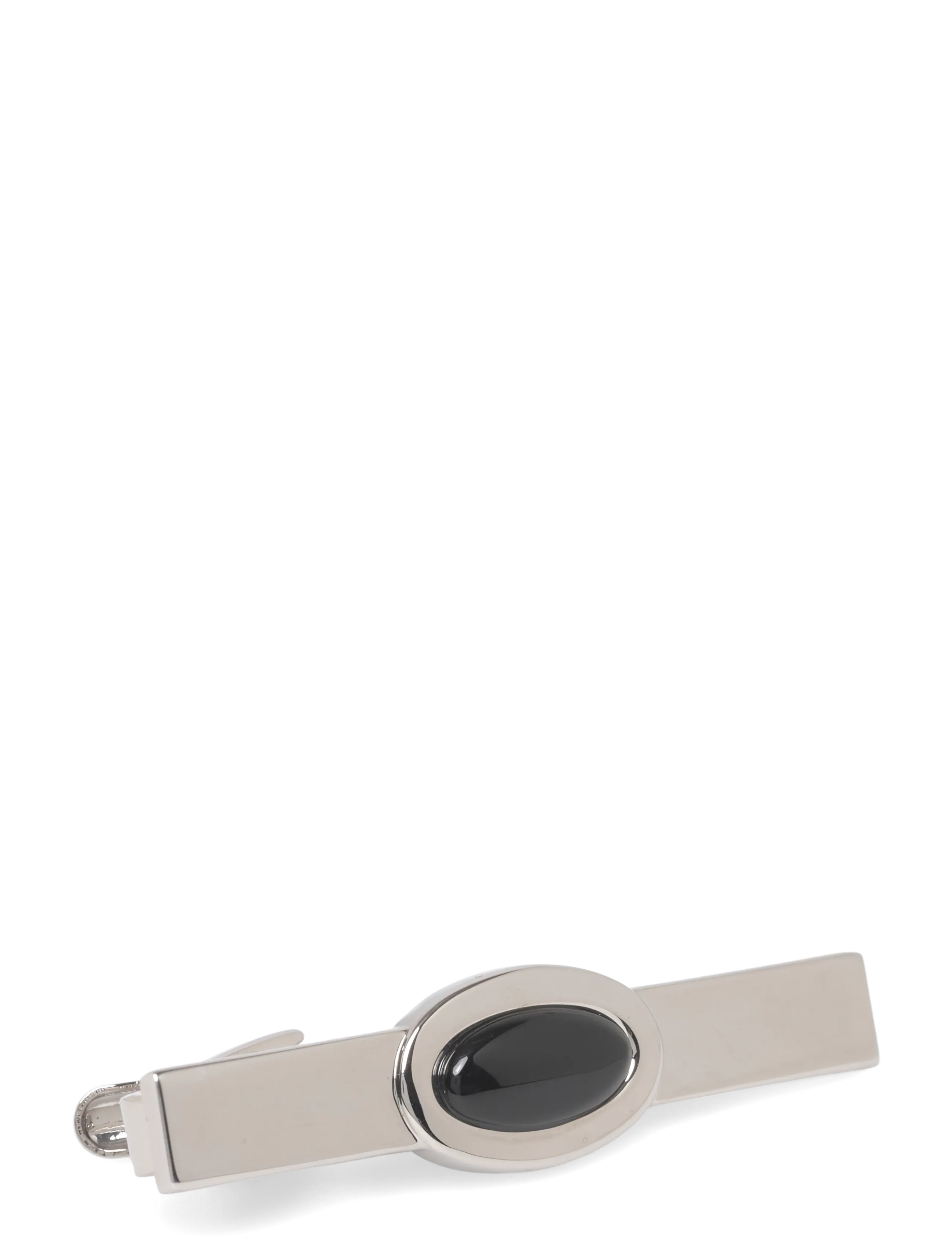 BOSS B-Oval-Tie, Mænd, Oval Sten Slipsenål, Beige, Str: ONE SIZE