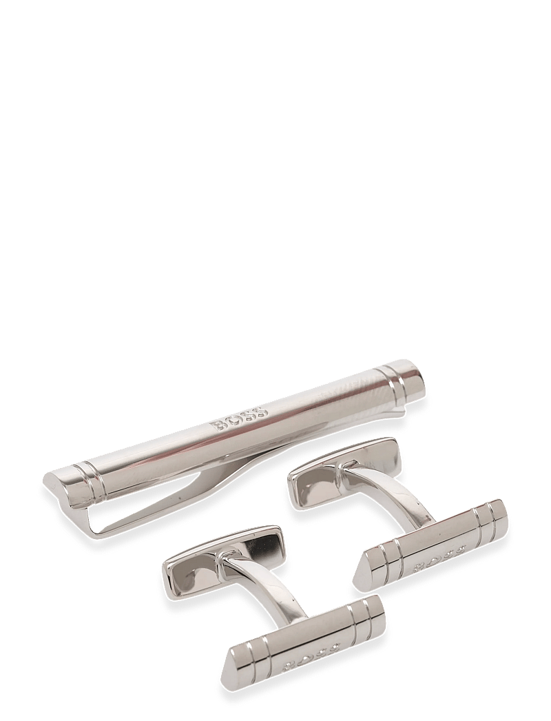 BOSS - B-LOGO2SET-TIE - slipsklämmor - silver - 0