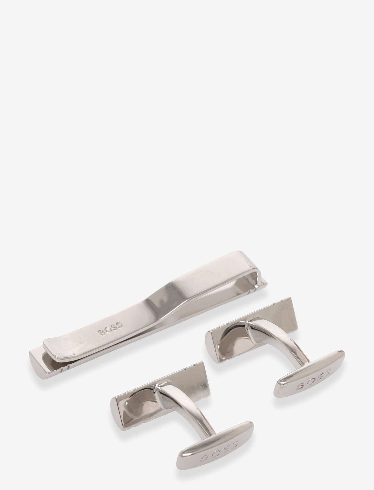 BOSS - B-LOGO2SET-TIE - slipsklämmor - silver - 1