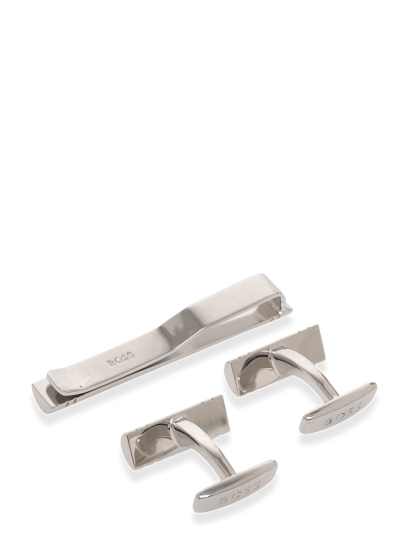 BOSS - B-LOGO2SET-TIE - slipsklämmor - silver - 1