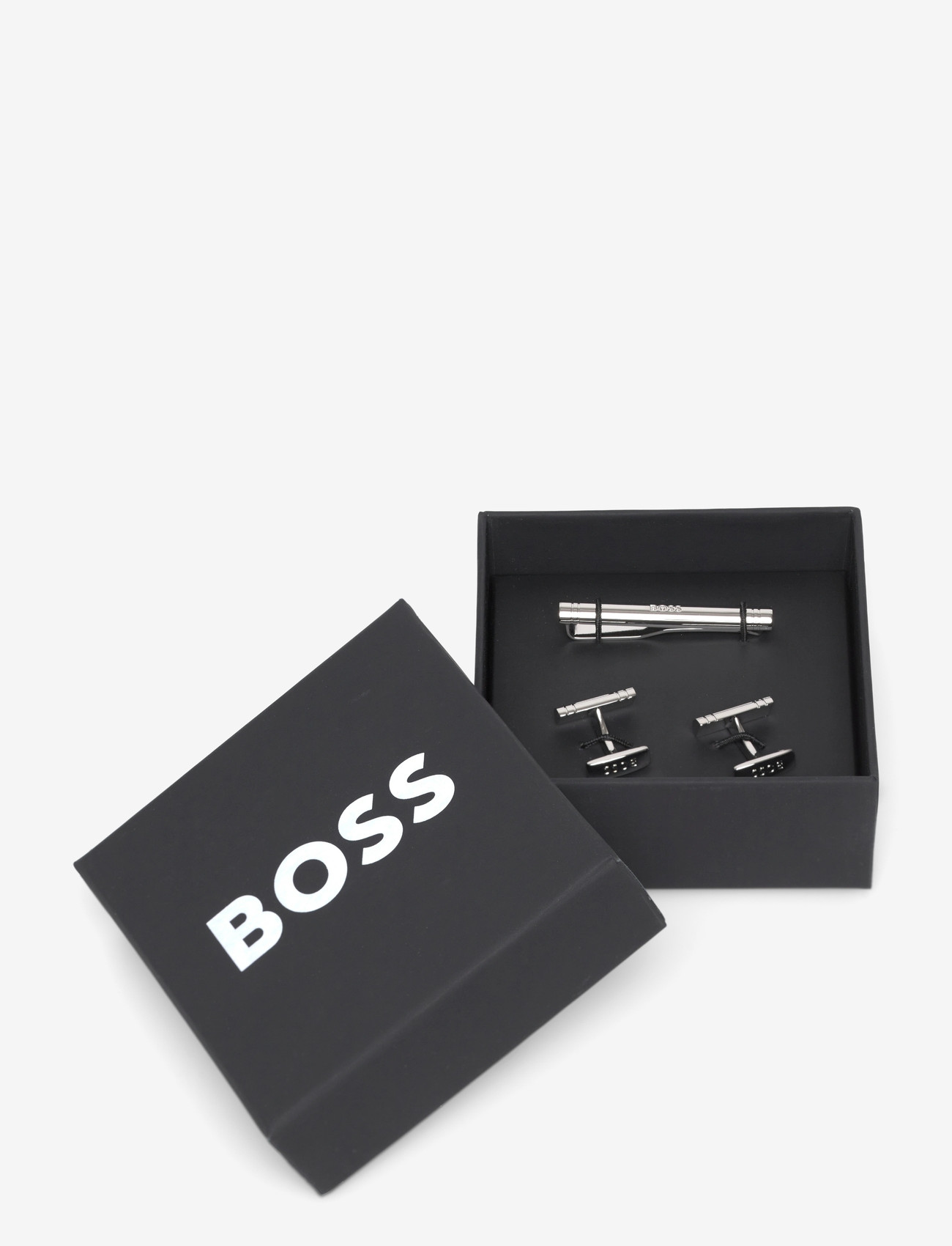 BOSS - B-LOGO2SET-TIE - slipsklämmor - silver - 2
