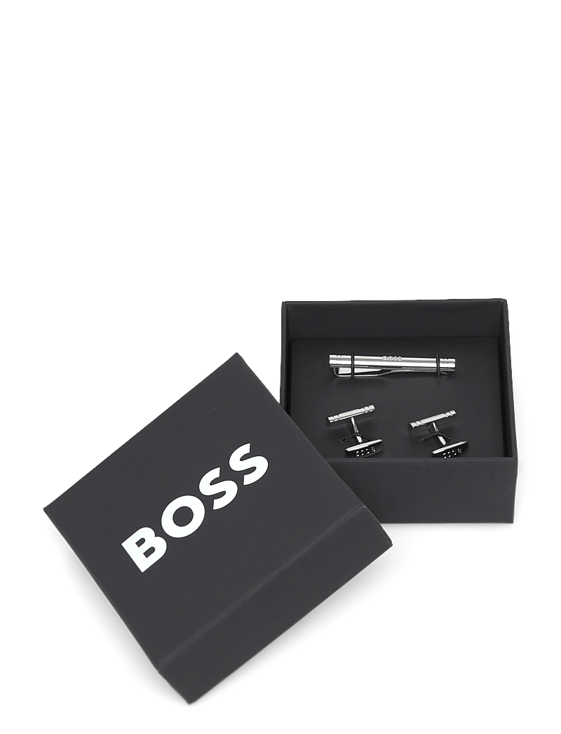 BOSS - B-LOGO2SET-TIE - slipsklämmor - silver - 2