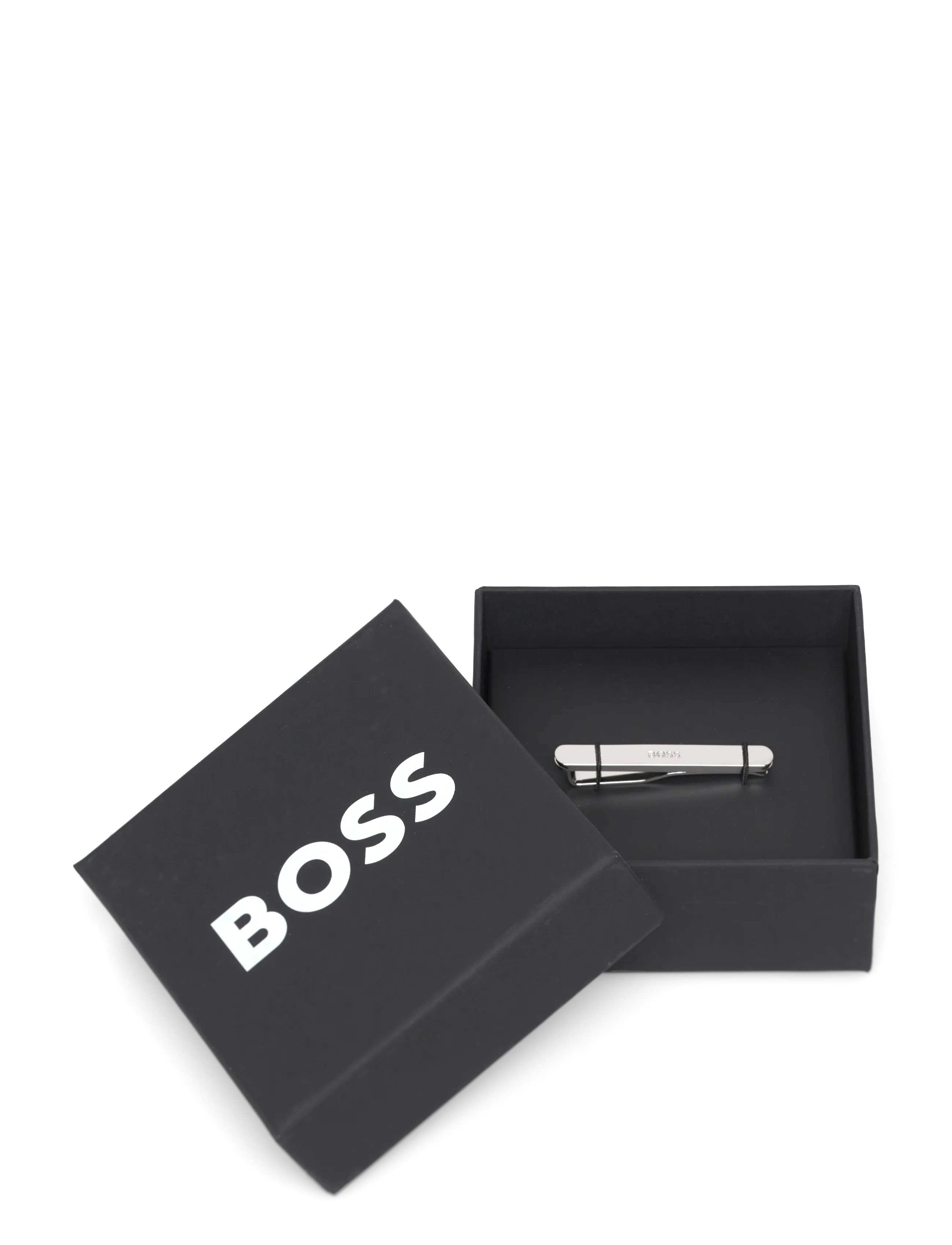 BOSS - B-BOSSONE-TIE - krawattenklammern - silver - 1