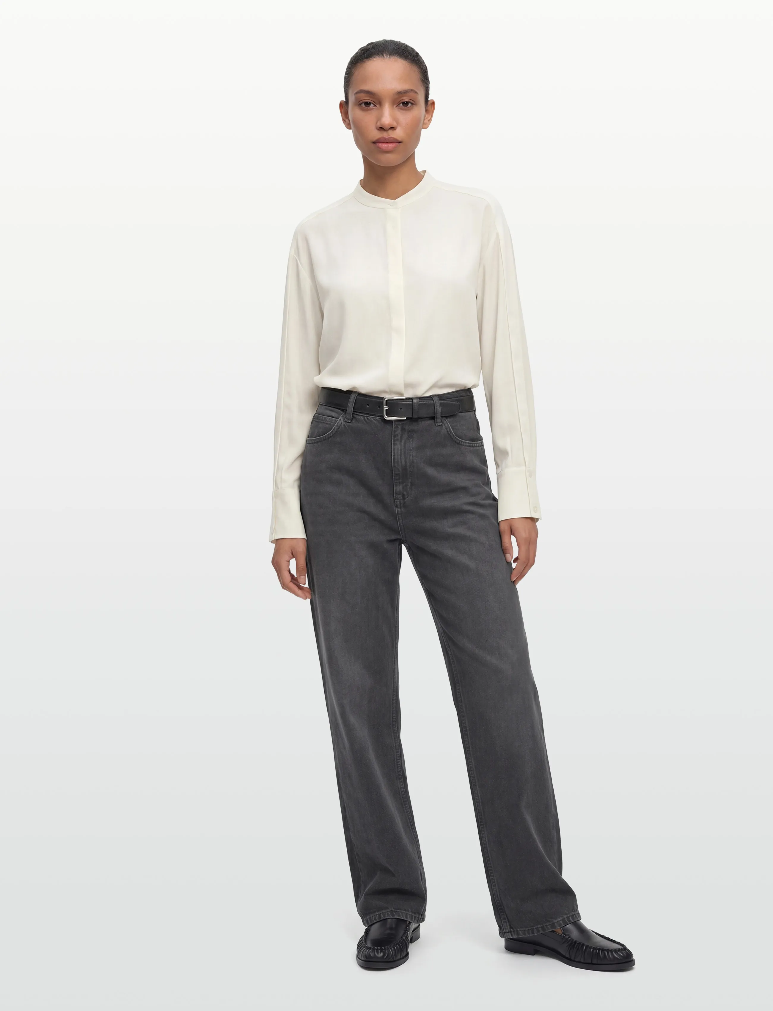 BOSS CROSSROAD-BF 1 - Jeans - BLACK / grey