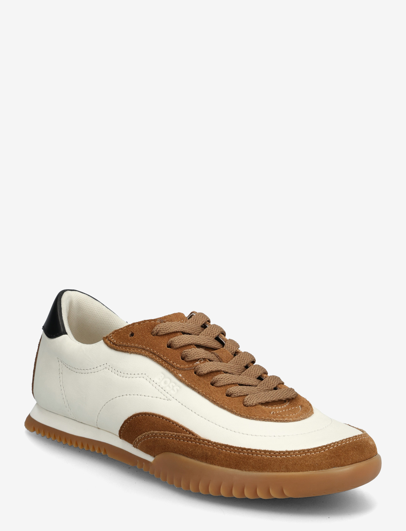 BOSS - Carlynn_Lowp_ltsd - lágir strigaskór - medium beige - 0