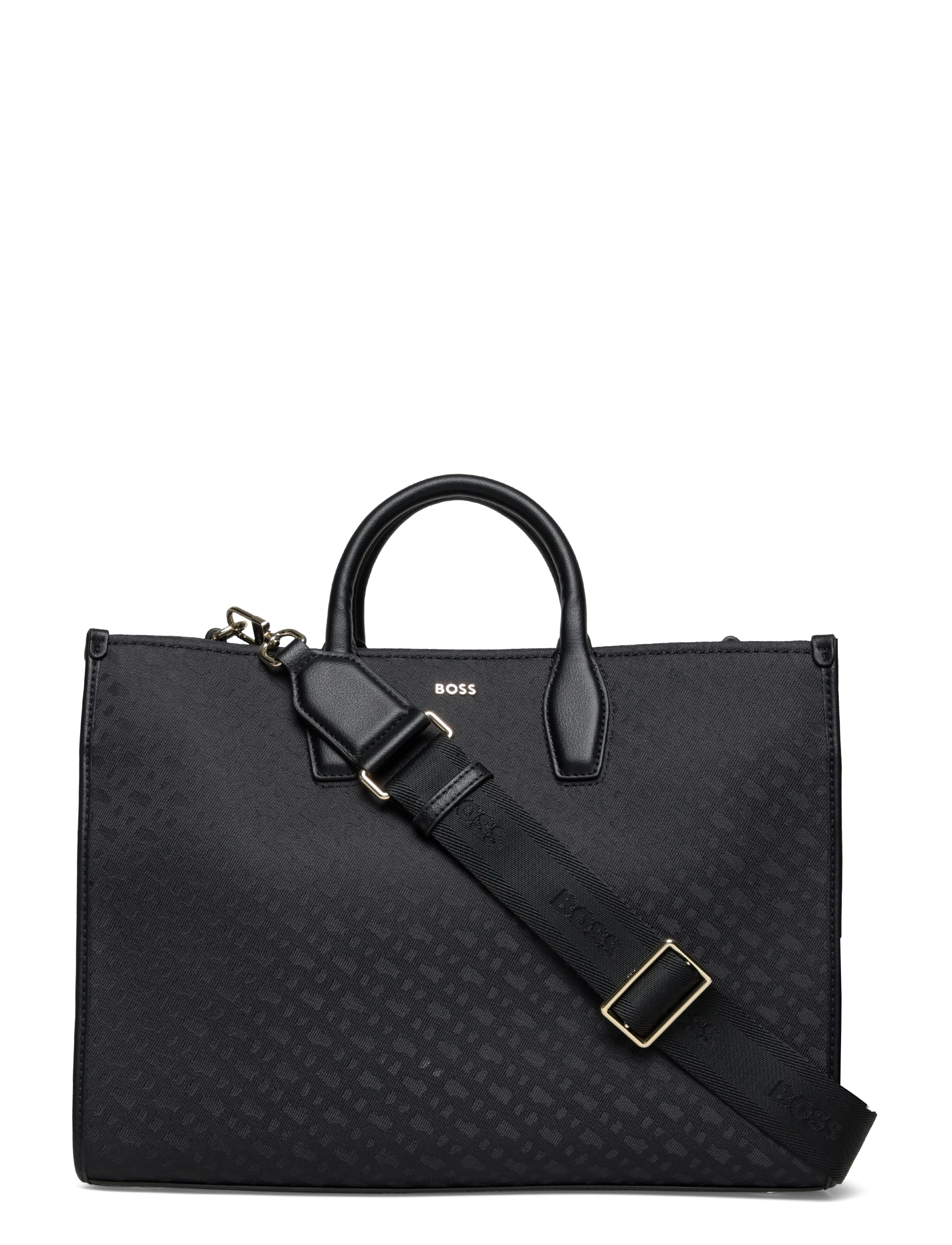 BOSS Sandy Med Tote Jaq Schwarz - One Size - Damen