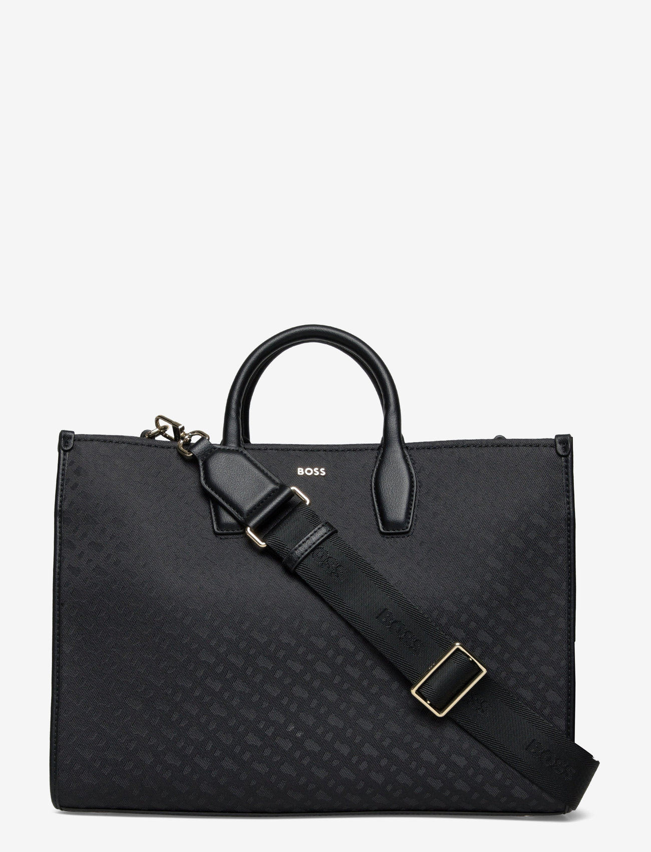 BOSS - Sandy MED Tote JAQ - hverdags stil - black - 0