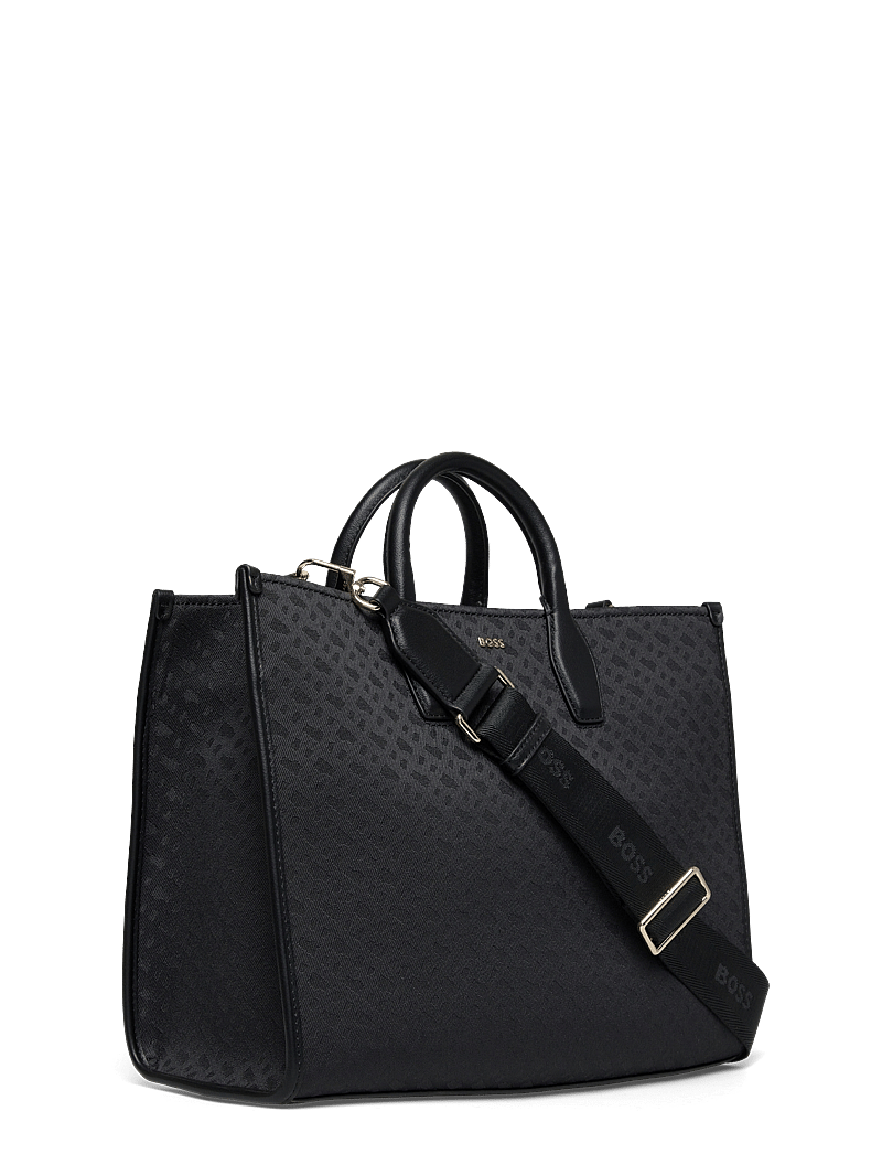 BOSS - Sandy MED Tote JAQ - alltags-style - black - 2