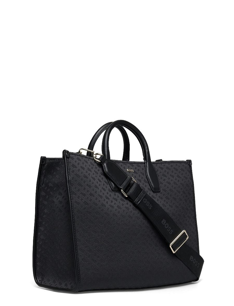 BOSS - Sandy MED Tote JAQ - umhängetaschen - black - 2
