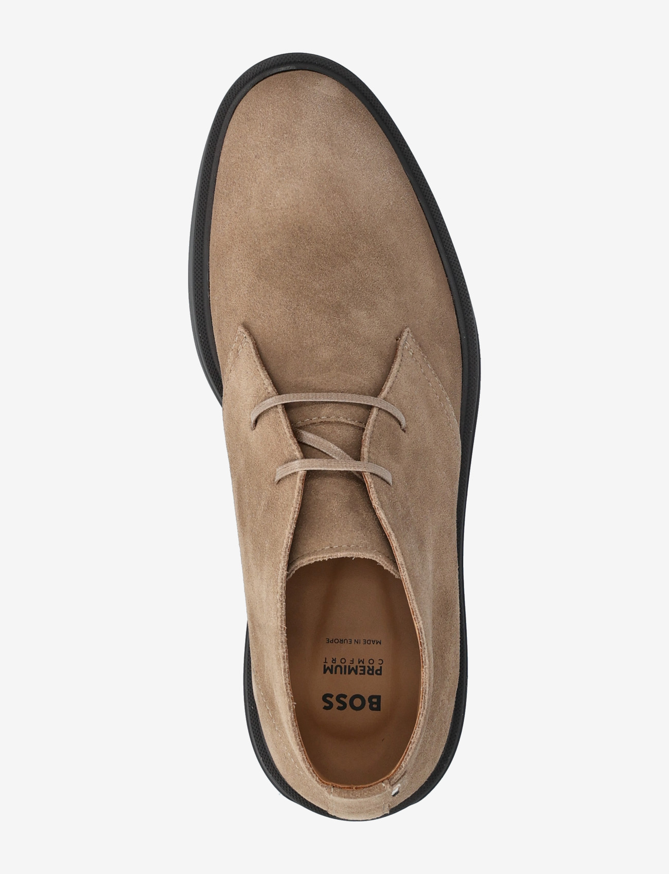 BOSS - Calev_Desb_sdfb - støvler med snøre - medium beige - 3