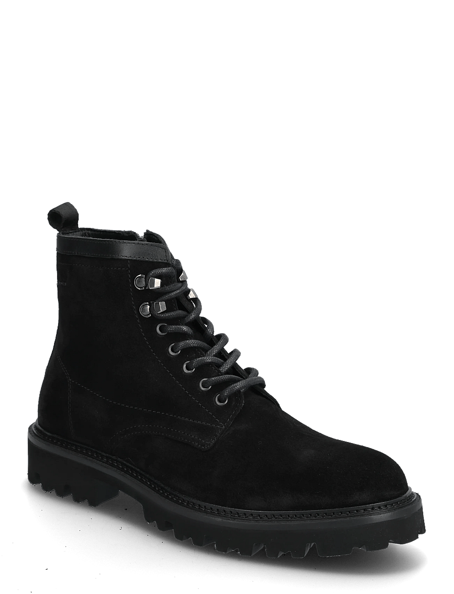 BOSS - Julyo_Halb_sdlt - schnürstiefel - black - 0