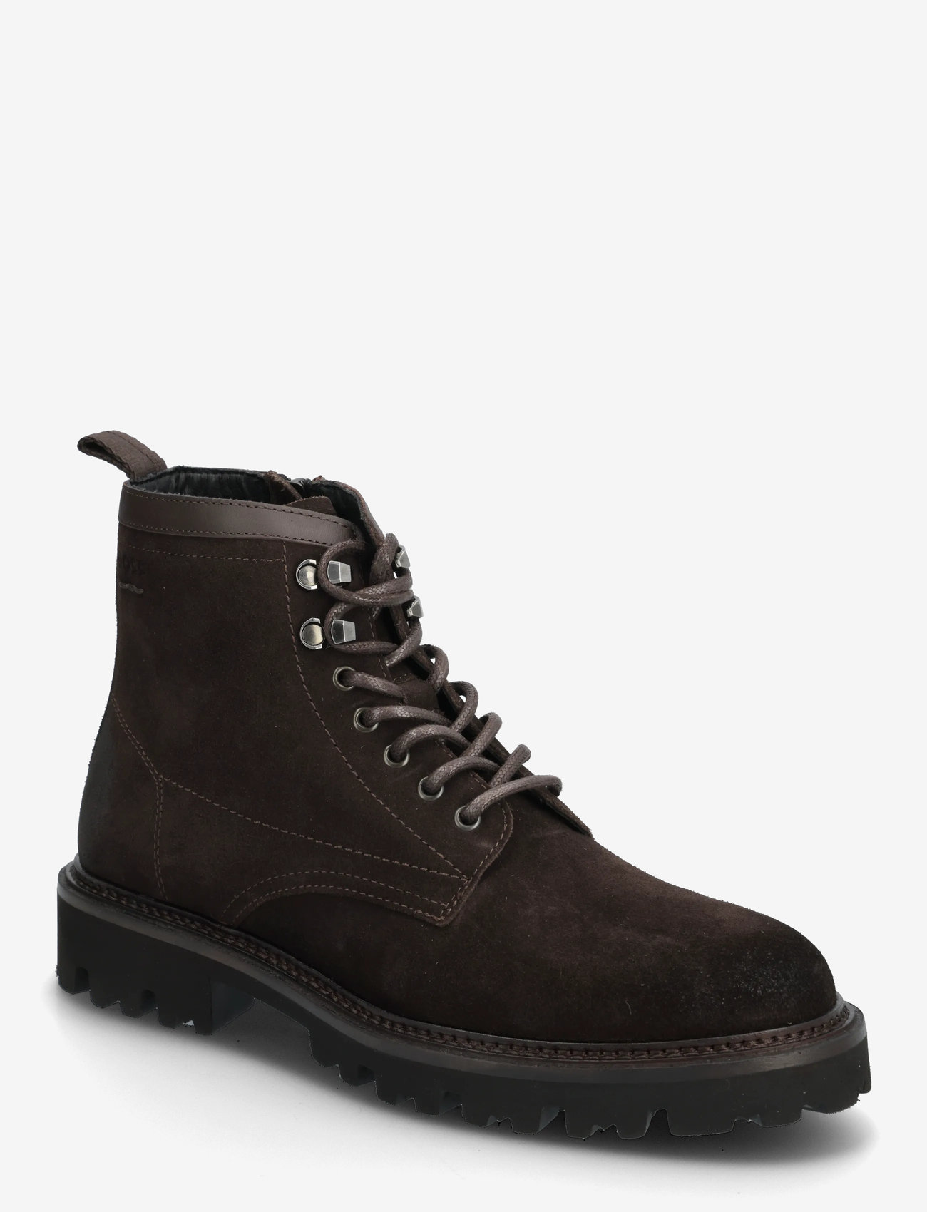 BOSS - Julyo_Halb_sdlt - kängor med snörning - dark brown - 0