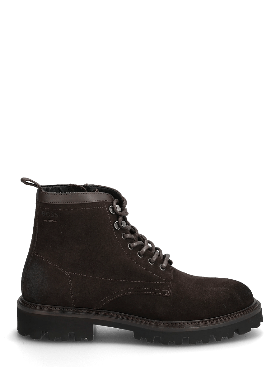 BOSS - Julyo_Halb_sdlt - paeltega saapad - dark brown - 1