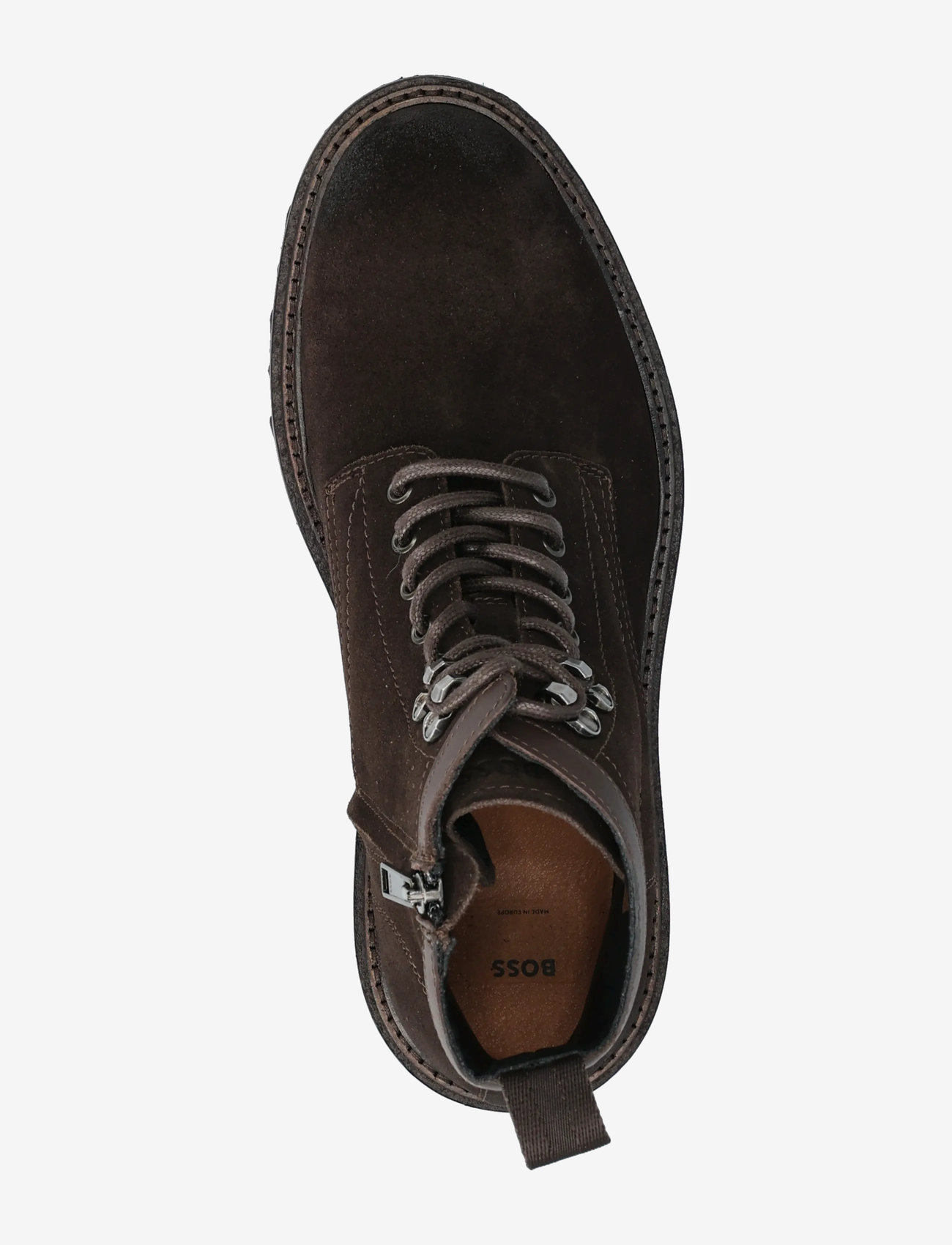 BOSS - Julyo_Halb_sdlt - kängor med snörning - dark brown - 3