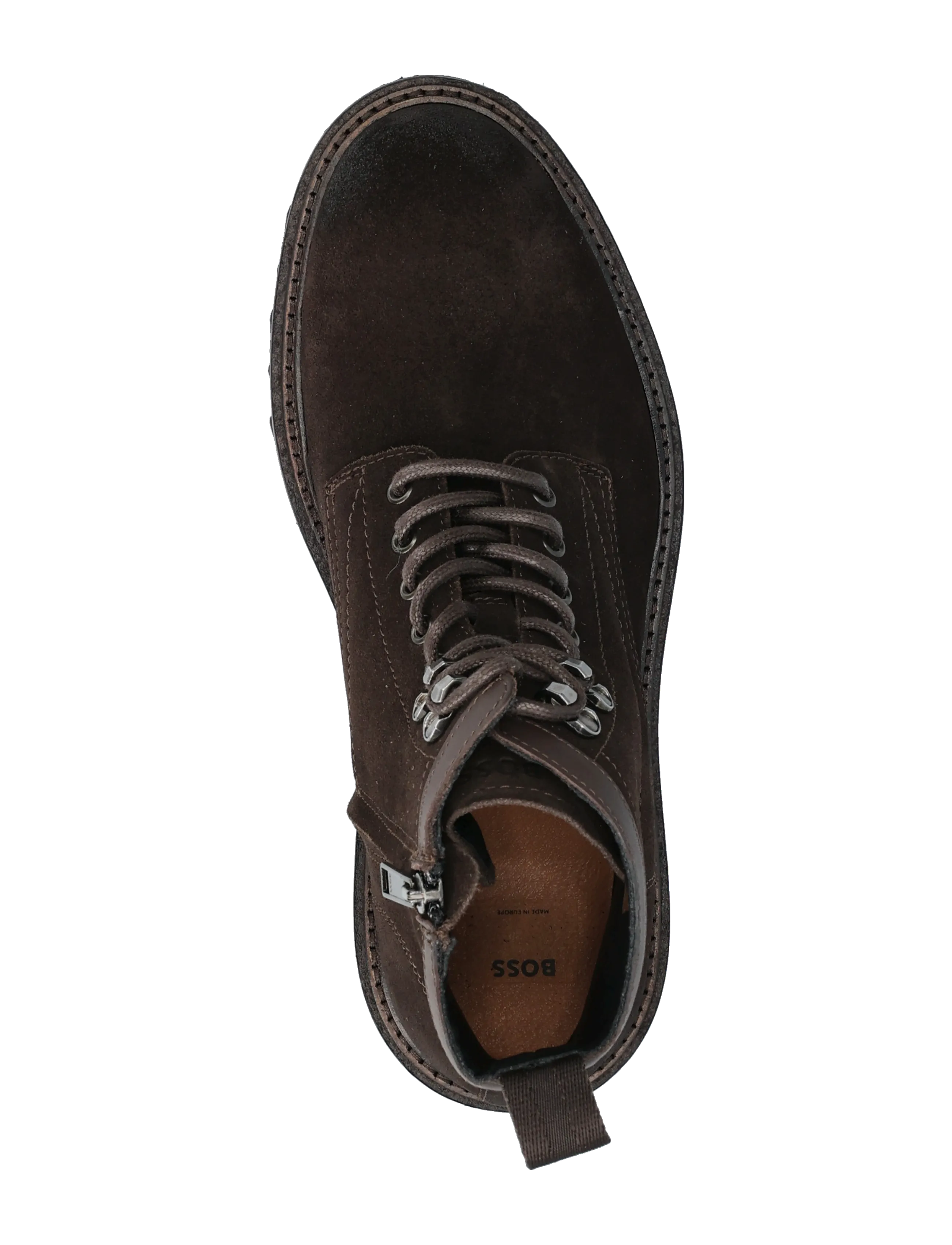 BOSS - Julyo_Halb_sdlt - kängor med snörning - dark brown - 3