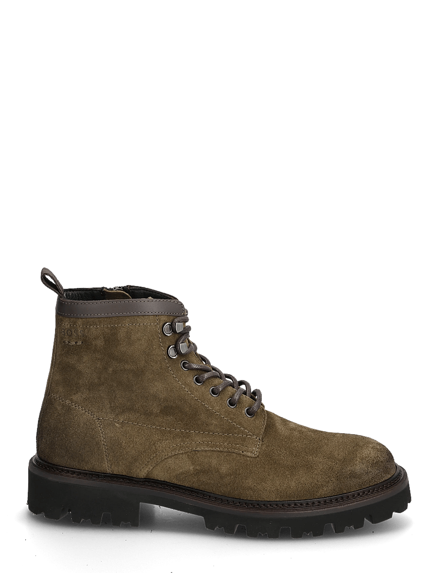 BOSS - Julyo_Halb_sdlt - schnürstiefel - dark green - 1