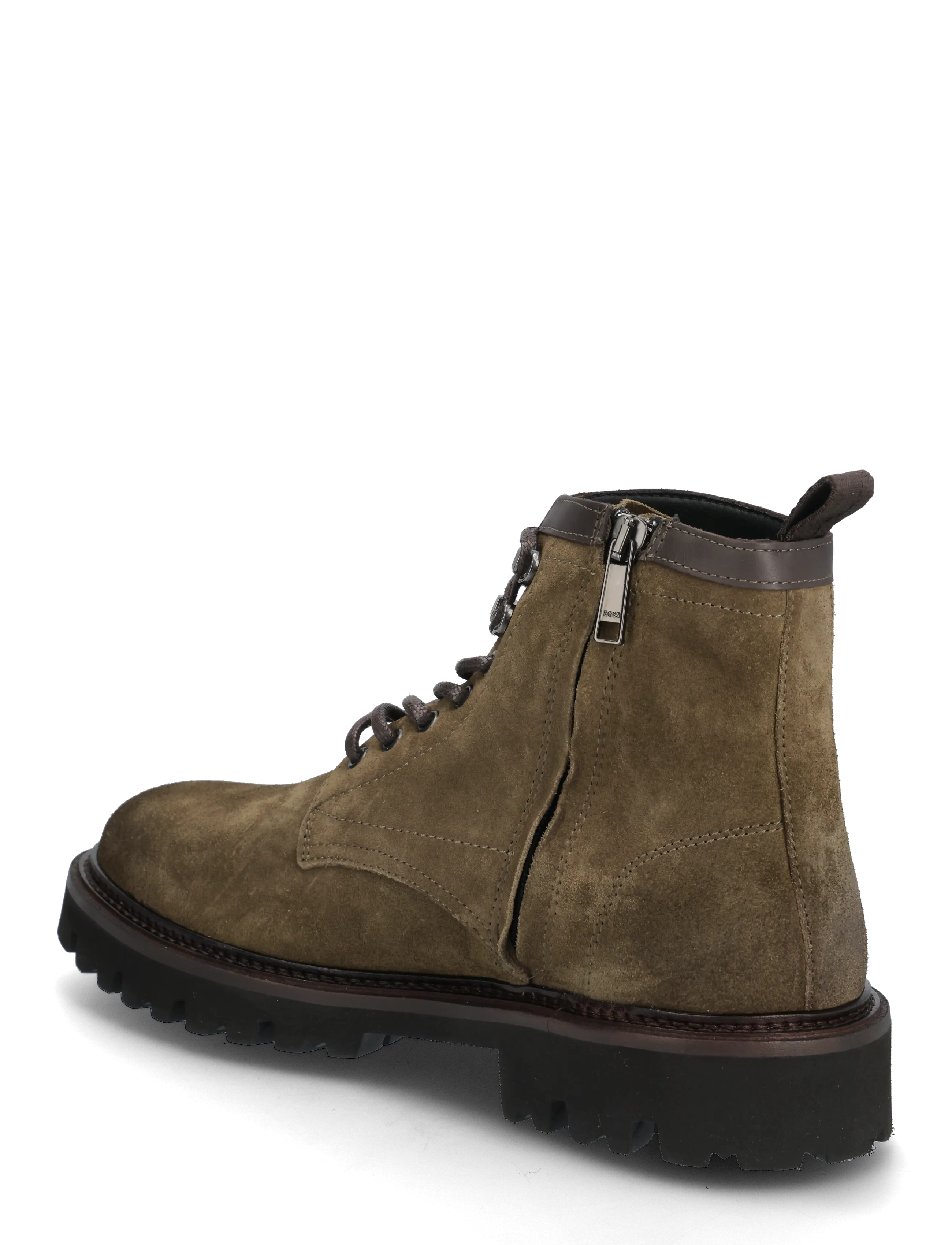 BOSS - Julyo_Halb_sdlt - kängor med snörning - dark green - 2
