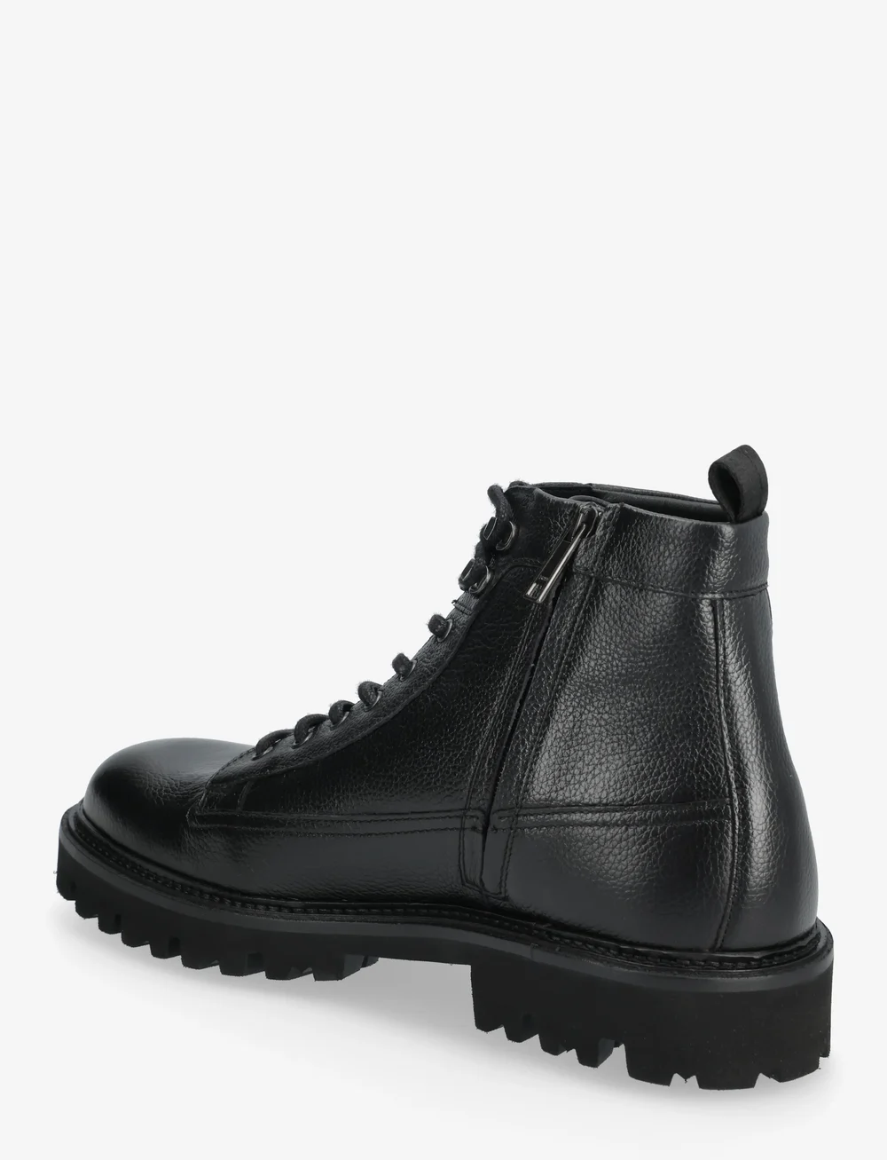 BOSS - Julyo_Halb_grhk - støvler med snøre - black - 2