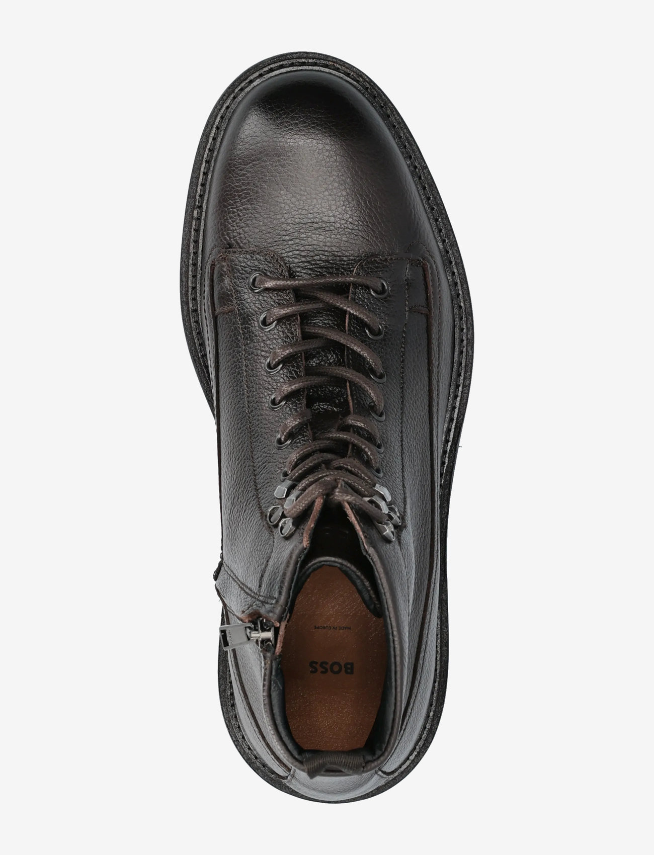 BOSS - Julyo_Halb_grhk - kängor med snörning - dark brown - 3