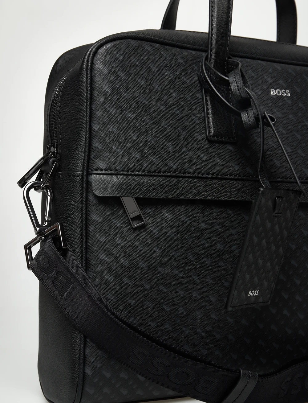 BOSS - Zair_MN_S doc case - osta olukorra järgi - black - 3